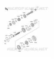 TRANSMISSION pour Kawasaki WIND125