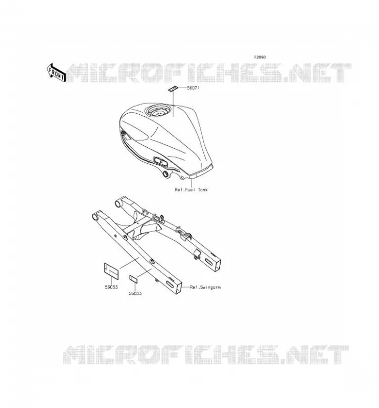 LABEL Kawasaki MOTOS 250 2015 NINJA 250SL ABS  BX250BFSA