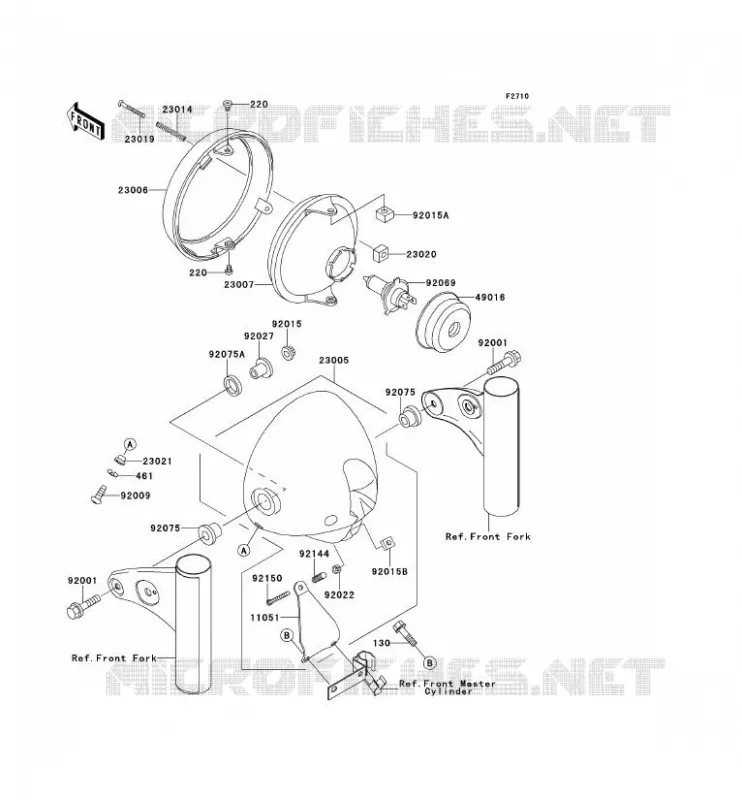 OPTIQUE(S) Kawasaki MOTOS 650 2000 W650  EJ650-A2