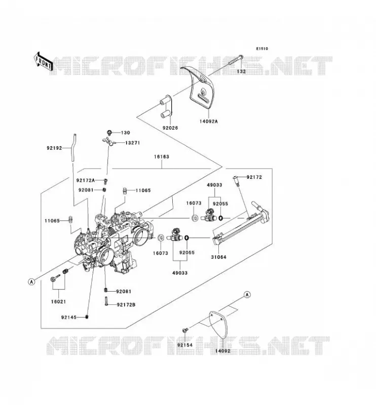 CARBU Kawasaki MOTOS 800 2012 W800  EJ800ACF