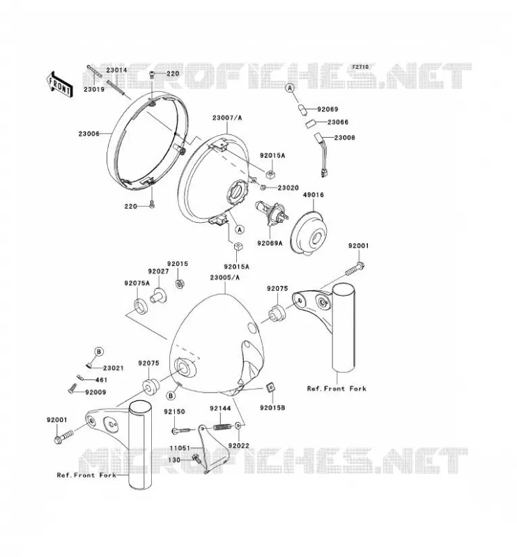 OPTIQUE(S) Kawasaki MOTOS 800 2012 W800  EJ800ACF