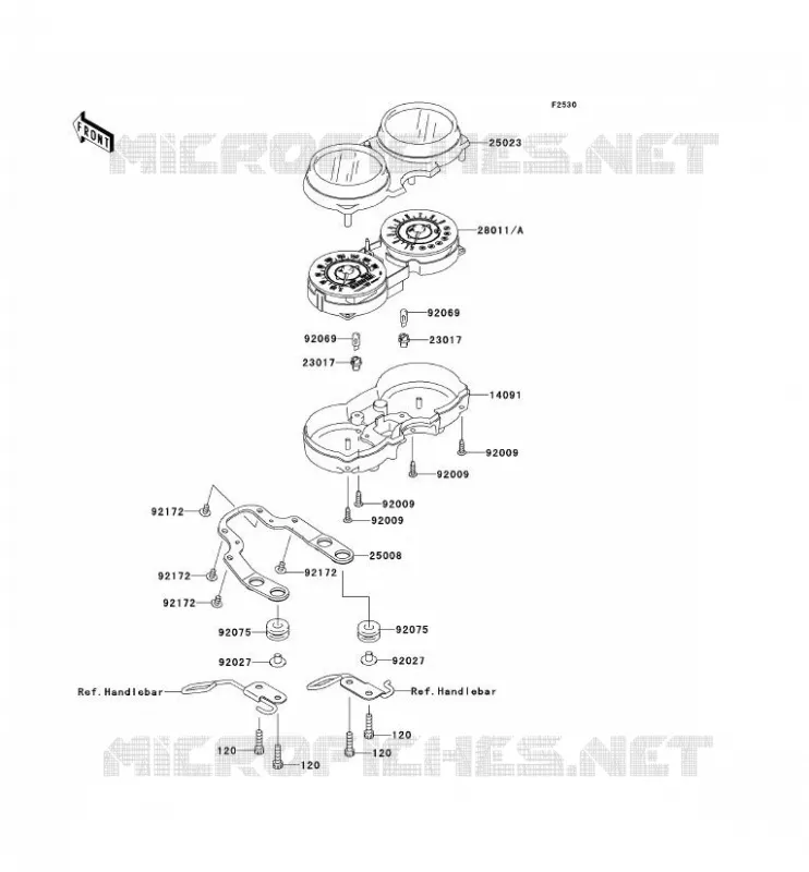 COMPTEURS Kawasaki MOTOS 800 2014 W800  EJ800AEFA