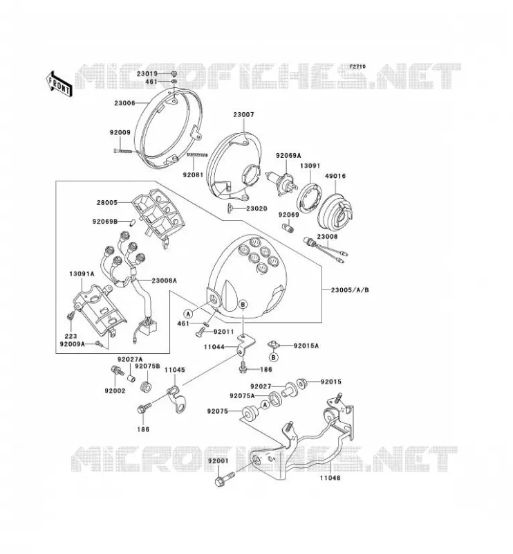 OPTIQUE(S) Kawasaki MOTOS 250 1999 ELIMINATOR 250  EL250-F4