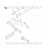 BRAS OSCILLANT pour Kawasaki EN500