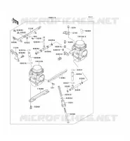 CARBURATEUR pour Kawasaki EN500