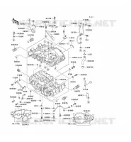 CARTER MOTEUR(S) pour Kawasaki EN500