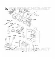 CHASSIS EQUIPMENT ELECTRIQUE pour Kawasaki EN500
