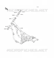 CH&Acirc;SSIS pour Kawasaki EN500