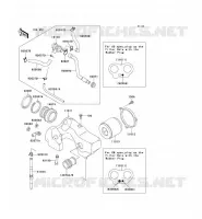 FILTRE A AIR pour Kawasaki EN500