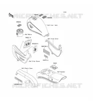 LABEL pour Kawasaki EN500