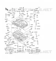CARTER MOTEUR(S) pour Kawasaki EN500