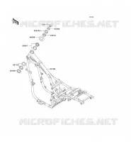 CH&Acirc;SSIS pour Kawasaki EN500