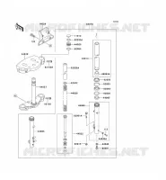 FOURCHE pour Kawasaki EN500