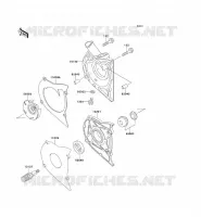 POMPE &Agrave; EAU pour Kawasaki EN500