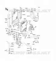 RADIATEUR pour Kawasaki EN500