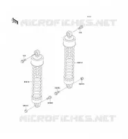 SUSPENSION/AMORTISSEUR pour Kawasaki EN500