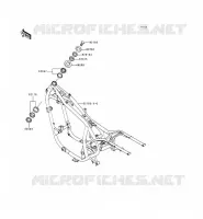 CH&Acirc;SSIS pour Kawasaki EN500