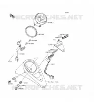 COMPTEURS pour Kawasaki EN500