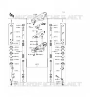 FOURCHE pour Kawasaki EN500