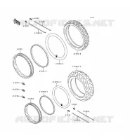PNEUS pour Kawasaki EN500