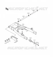 BRAS OSCILLANT pour Kawasaki EN500 LTD