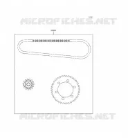KIT CHAINE pour Kawasaki EN500 LTD
