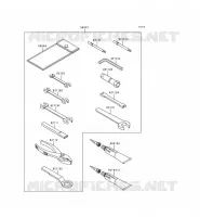 OUTIL UTILISATEUR pour Kawasaki EN500 LTD