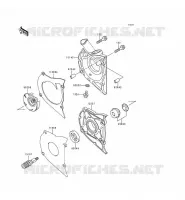 POMPE &Agrave; EAU pour Kawasaki EN500 LTD