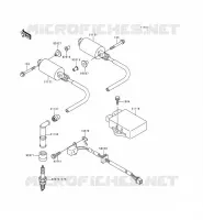 SYSTEME D&acute;ALLUMAGE pour Kawasaki EN500 LTD