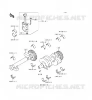 VILEBREQUIN pour Kawasaki EN500 LTD
