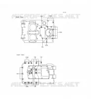 BOULON CARTER MOTEUR pour Kawasaki EN500 LTD