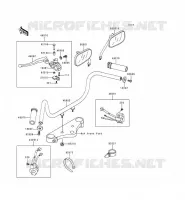 GUIDON pour Kawasaki EN500 LTD