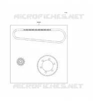 KIT CHAINE pour Kawasaki EN500 LTD