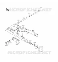 BRAS OSCILLANT pour Kawasaki EN500