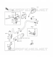 GUIDON pour Kawasaki EN500