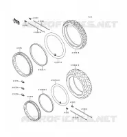 PNEUS pour Kawasaki EN500