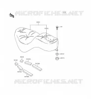 SELLE pour Kawasaki EN500