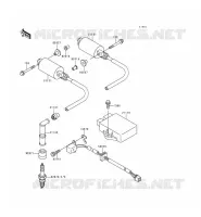 SYSTEME D&acute;ALLUMAGE pour Kawasaki EN500