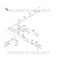 BRAS OSCILLANT pour Kawasaki EN500 LTD