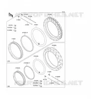 PNEUS pour Kawasaki EN500 LTD
