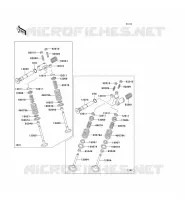 SOUPAPE pour Kawasaki EN500 LTD