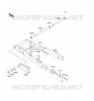 BRAS OSCILLANT pour Kawasaki EN500 LTD