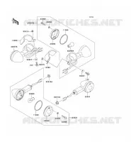 CLIGNOTANTS pour Kawasaki EN500 LTD