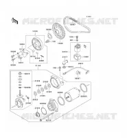 D&Eacute;MARREUR pour Kawasaki EN500 LTD