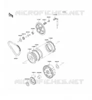 EMBRAYAGE pour Kawasaki EN500 LTD