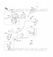 GUIDON pour Kawasaki EN500 LTD