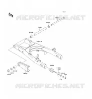 BRAS OSCILLANT pour Kawasaki EN500 LTD