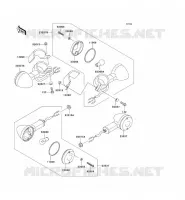 CLIGNOTANTS pour Kawasaki EN500 LTD