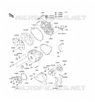 COUVERCLES MOTEUR pour Kawasaki EN500 LTD