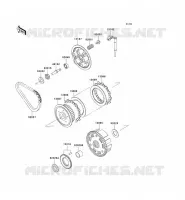 EMBRAYAGE pour Kawasaki EN500 LTD